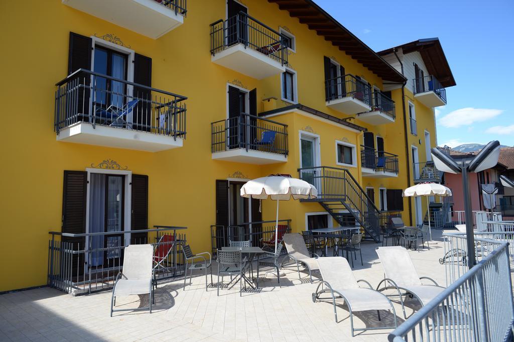 Hotel Posta Comano Terme Eksteriør bilde